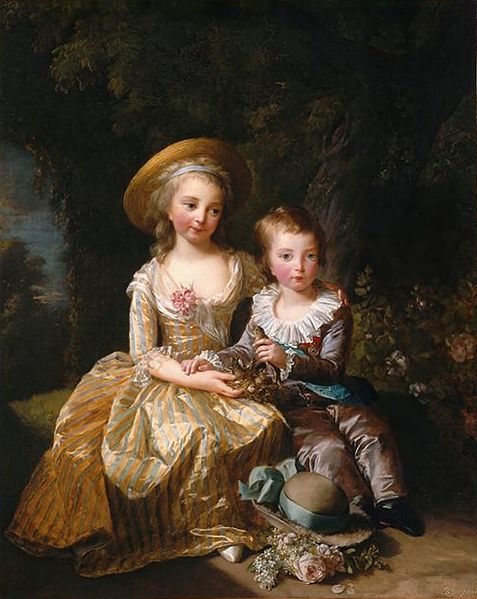 Portrait of Madame Royale and Louis